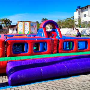 corrida de obstáculo