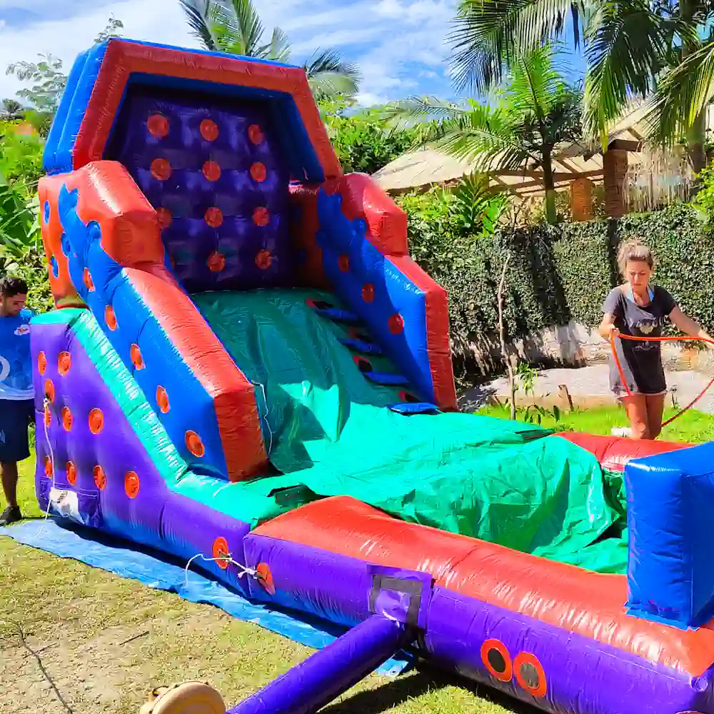 aluguel de brinquedos Toboágua medio biguacu